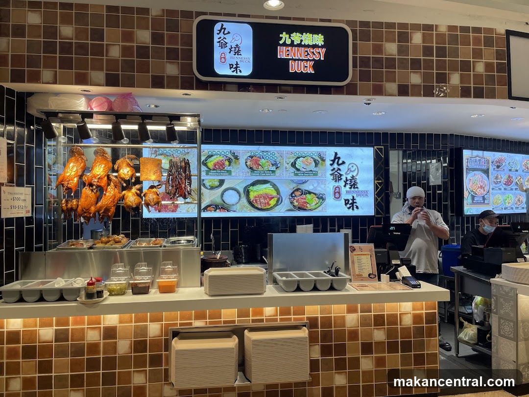 Hennessy Duck Food Stall Interior