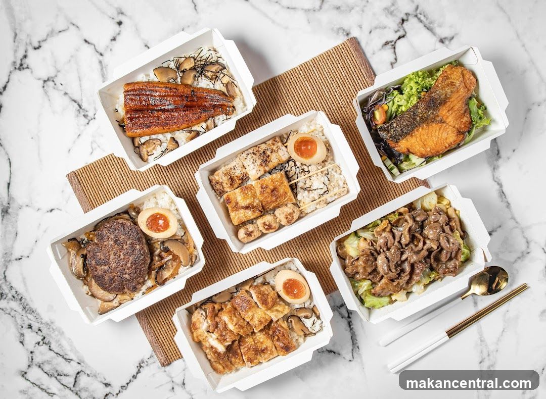 Bento Boxes Display