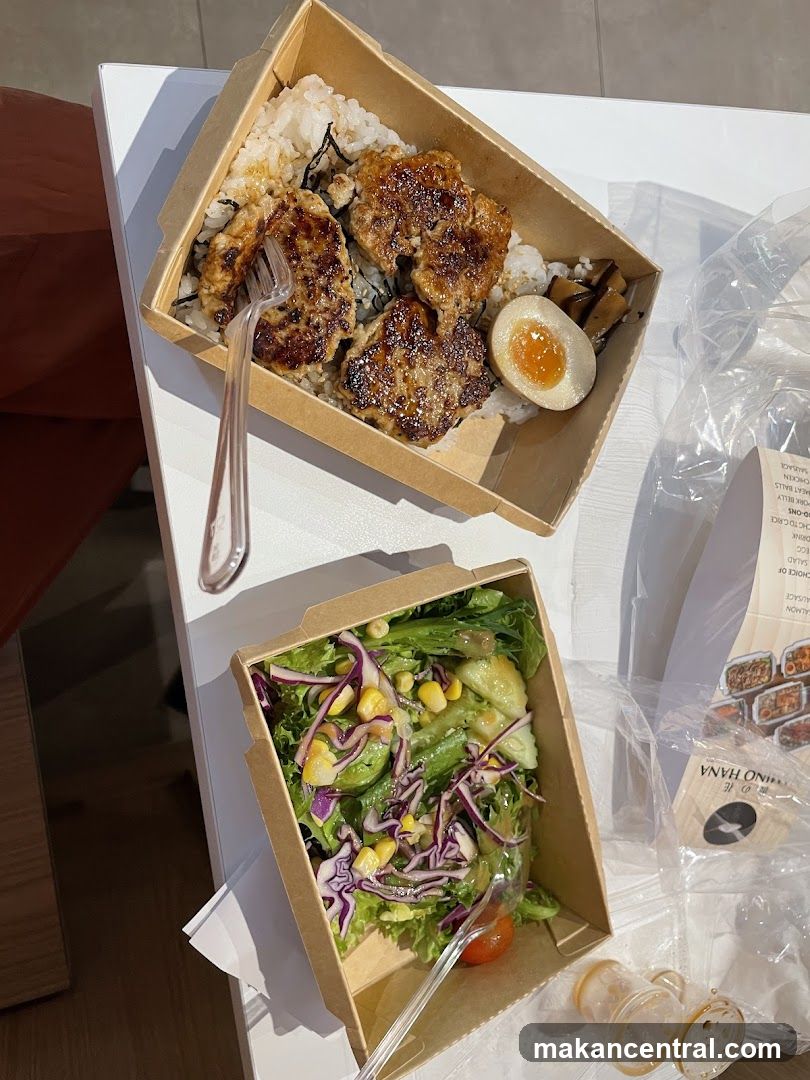Food Boxes on Table