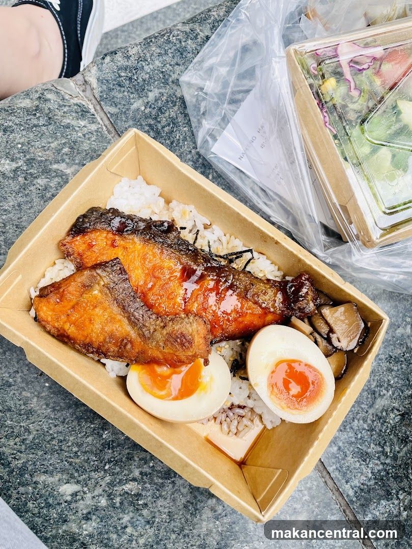 Meal Box on Stone Surface