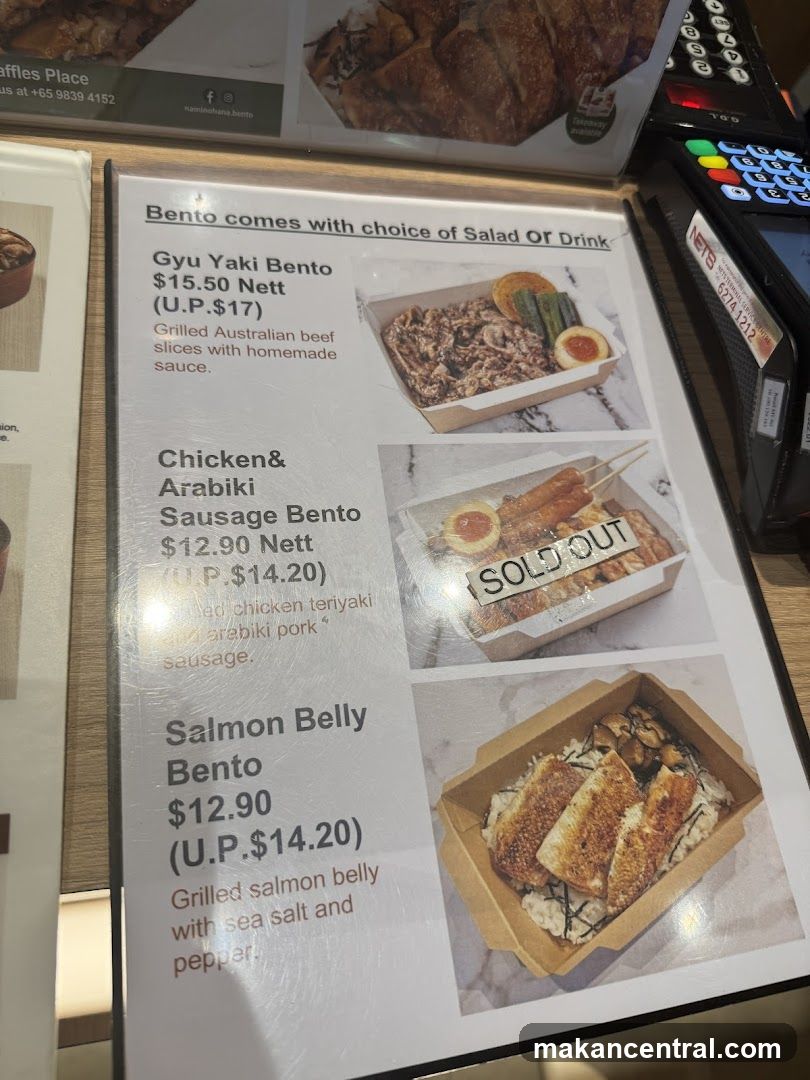 Bento Menu