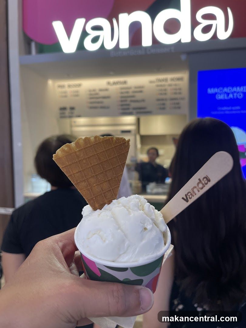 Vanda Gelato Shop Interior