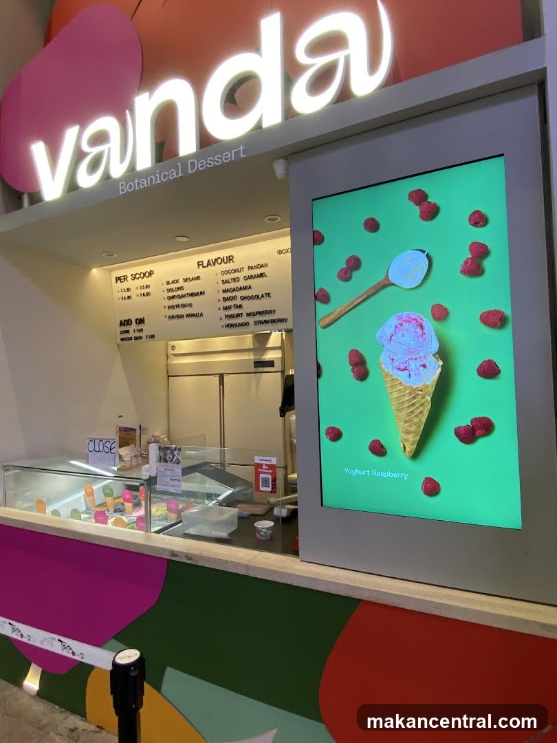 Vanda Botanical Dessert storefront