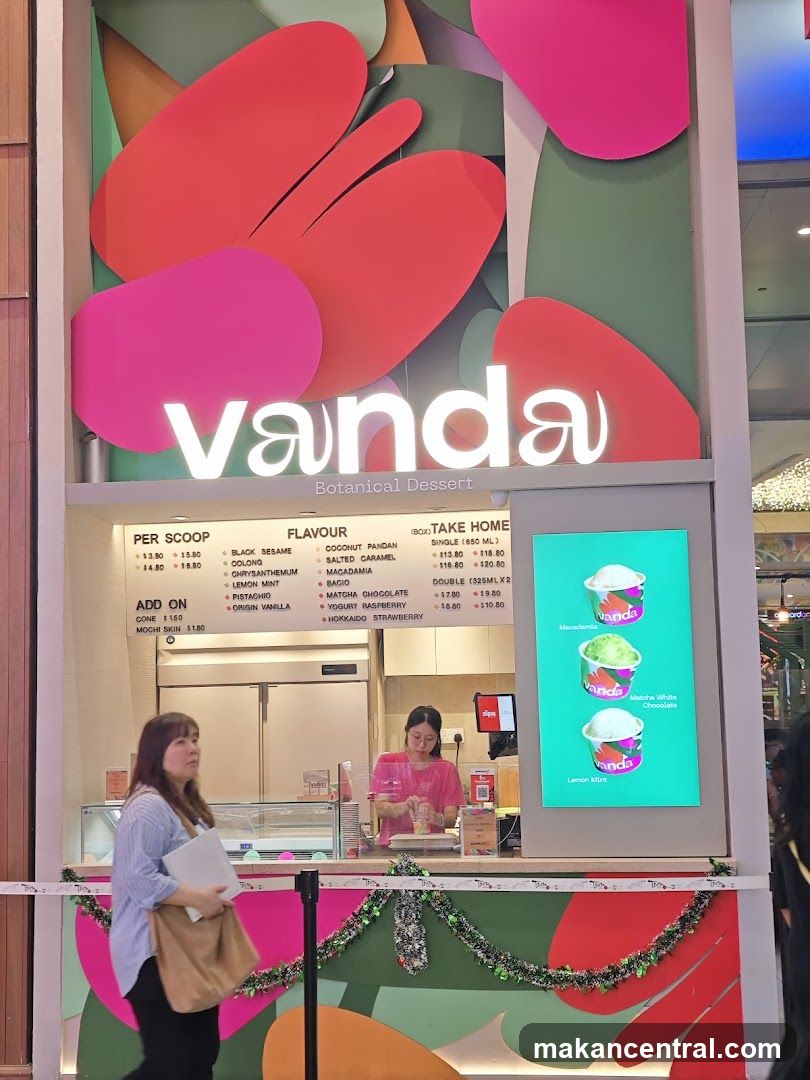 Vanda Botanical Dessert Shop Front