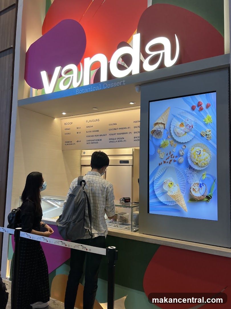 Vanda Botanical Dessert Shop Front