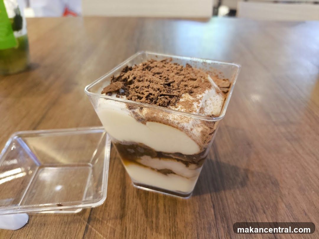 Tiramisu Dessert in Transparent Cup
