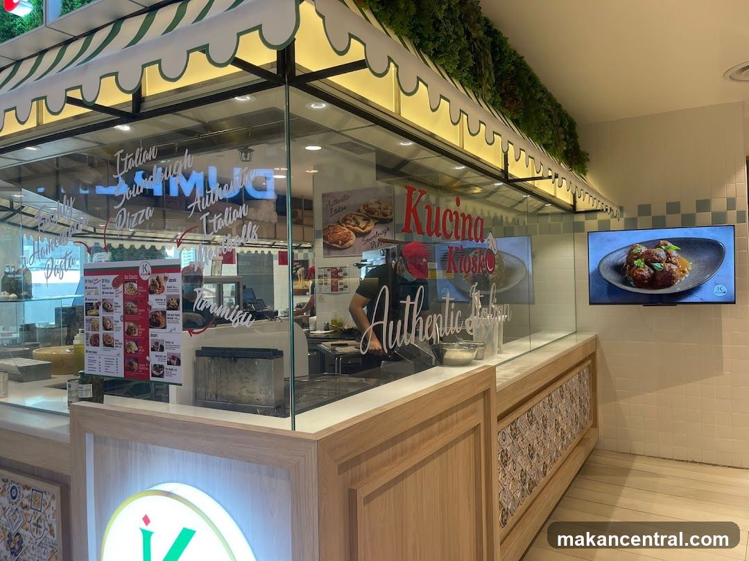 Italian Food Stall Interior