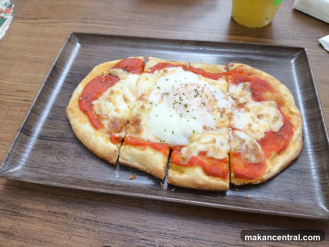 Pizza on Plate