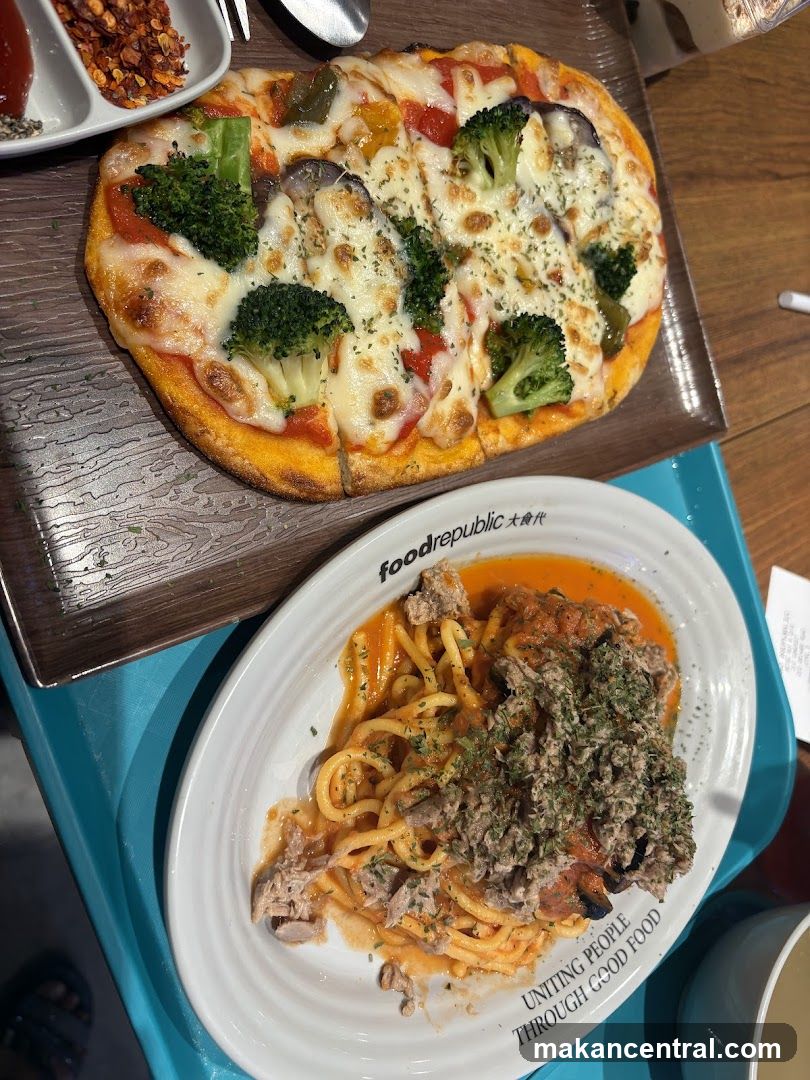 Food served at FoodRepublic