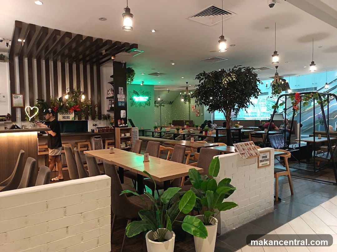 Interior of a café or restaurant