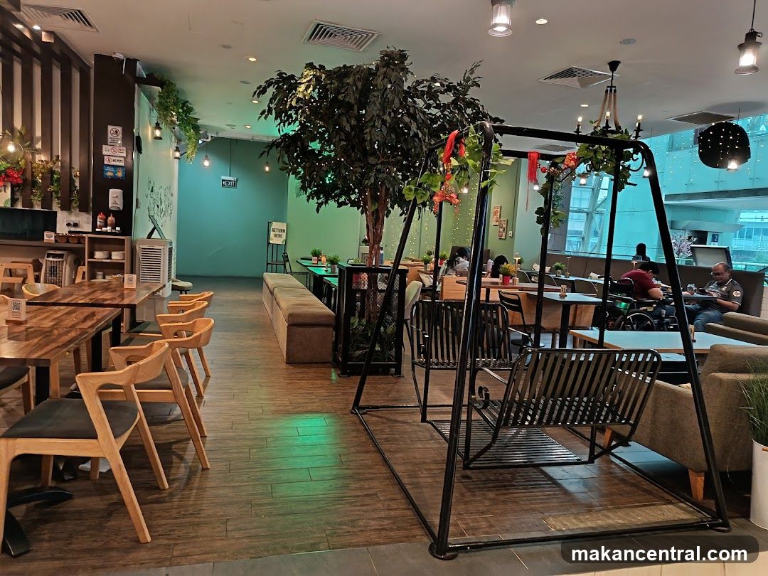 Interior of a café or restaurant