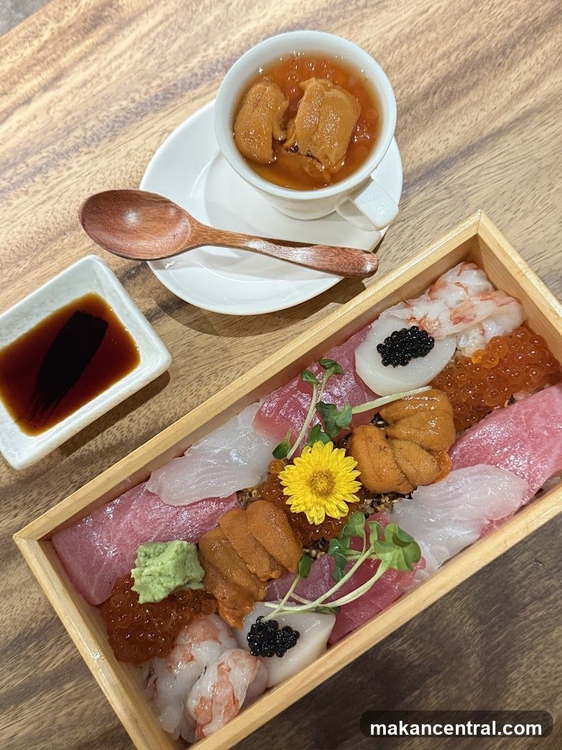 Sushi Platter with Accompaniments