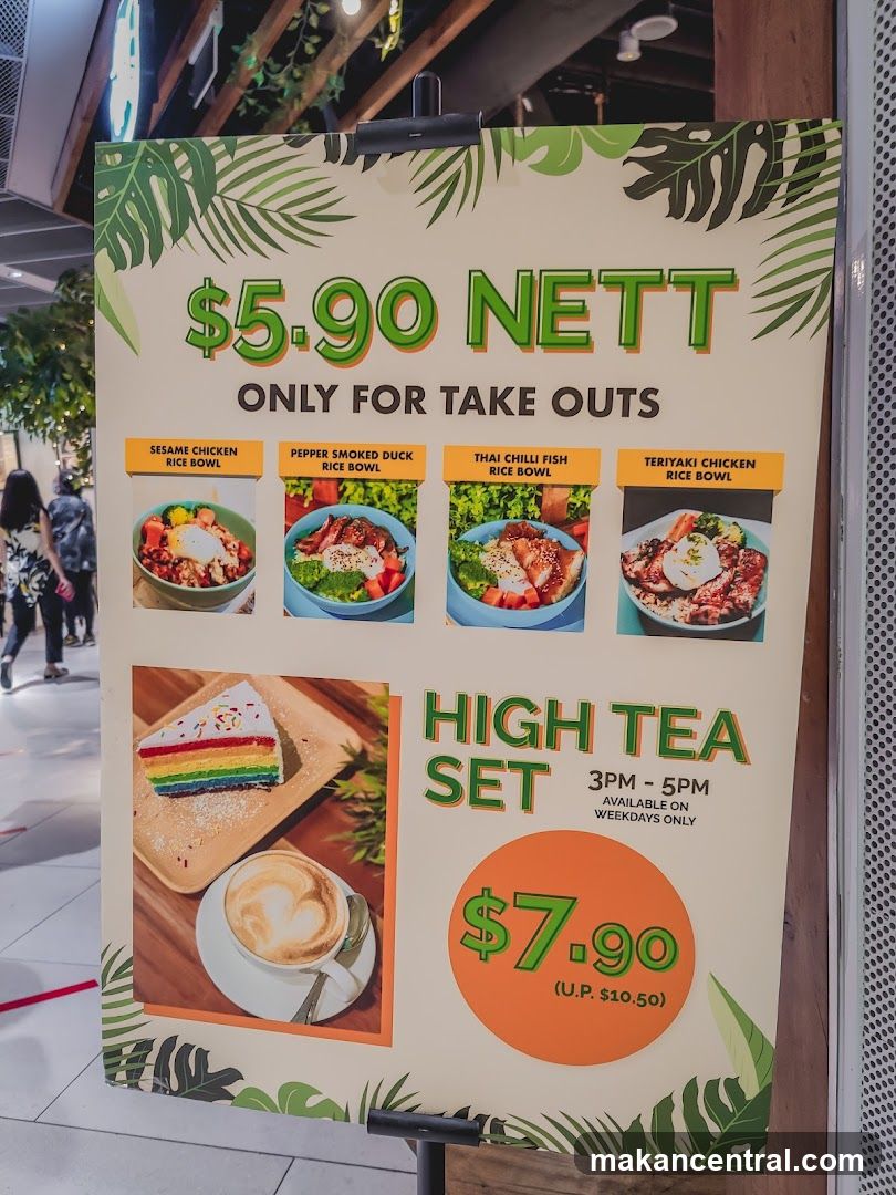 Takeout Menu Board