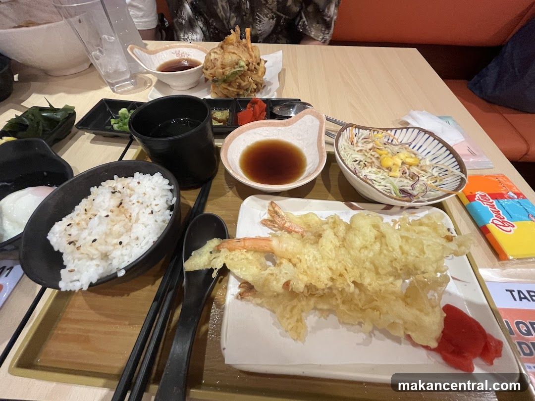 Dining Table with Japanese Cuisine