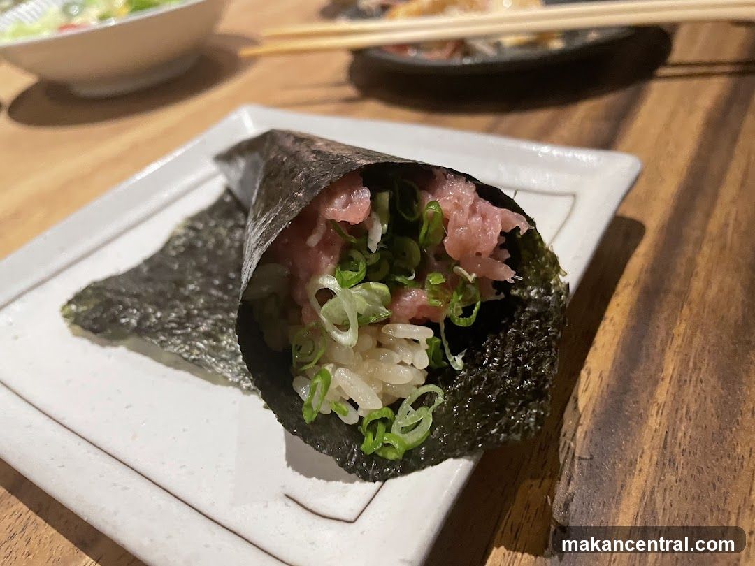 Sushi Roll on Plate