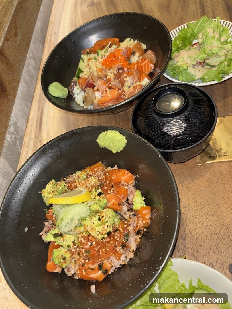 Food served at a restaurant