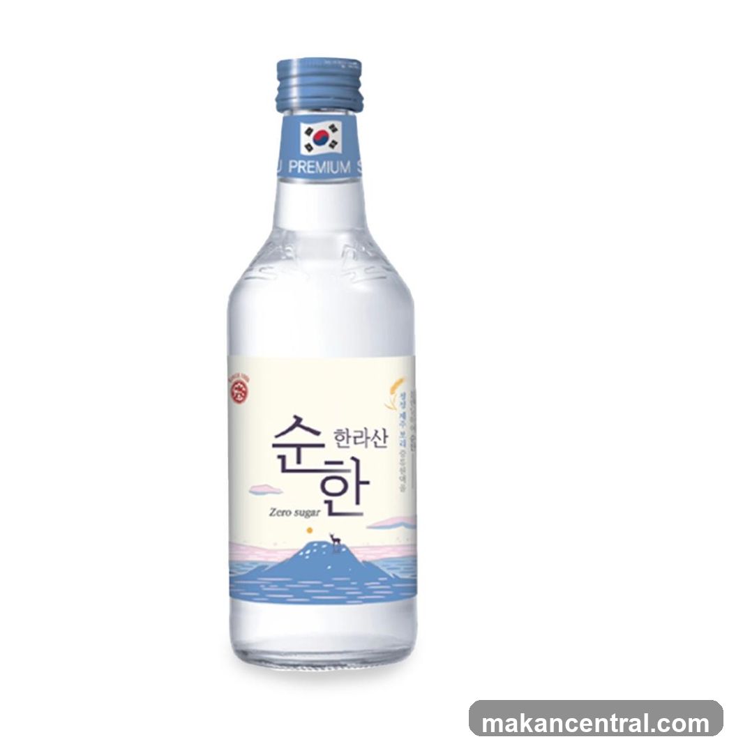 Soo Han Korean Soju Bottle
