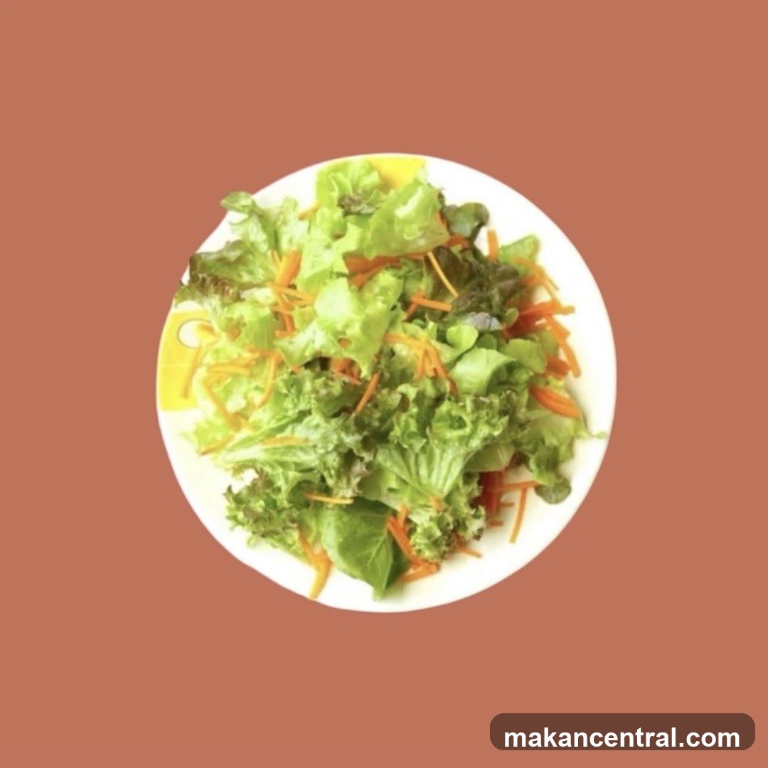 Salad on Plate