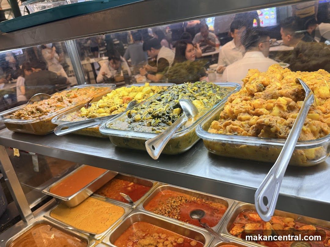 Food display in restaurant
