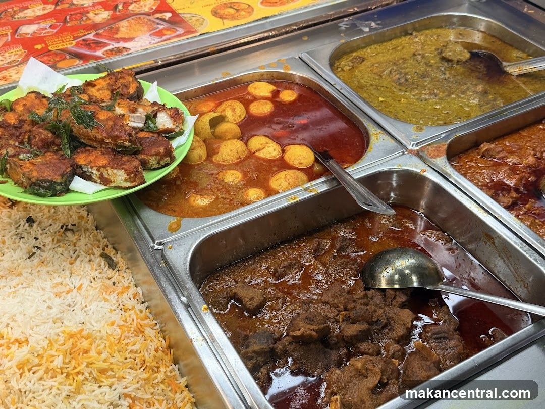 Food stall display