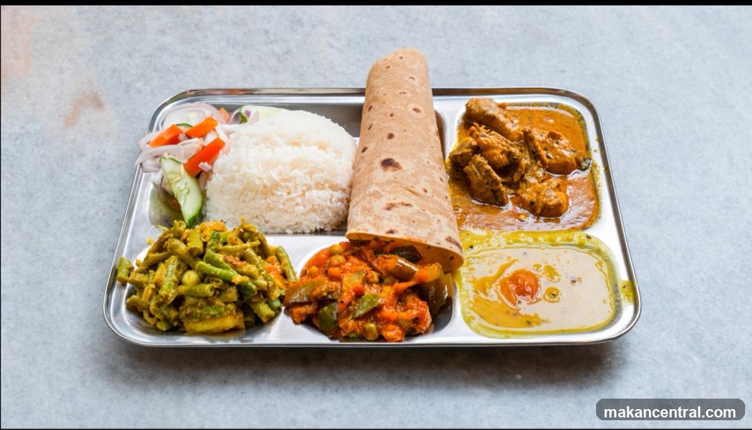Indian Thali Meal