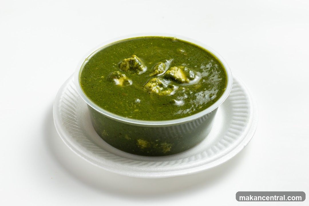 Green curry dish