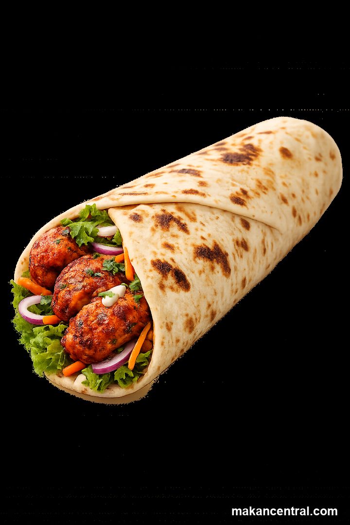 Tandoori Chicken Wrap