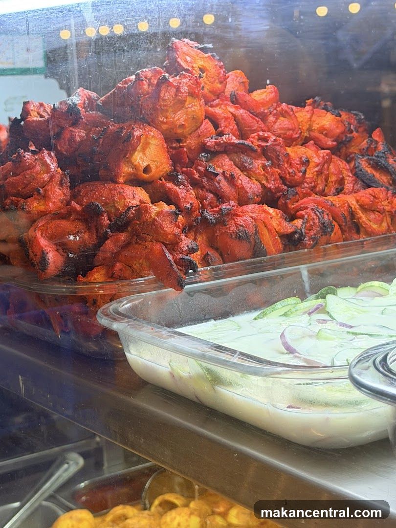 Food Display in Restaurant