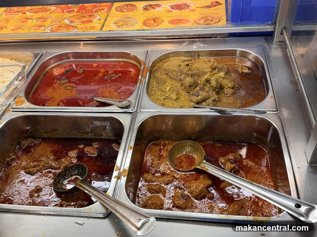 Food Display at Stall