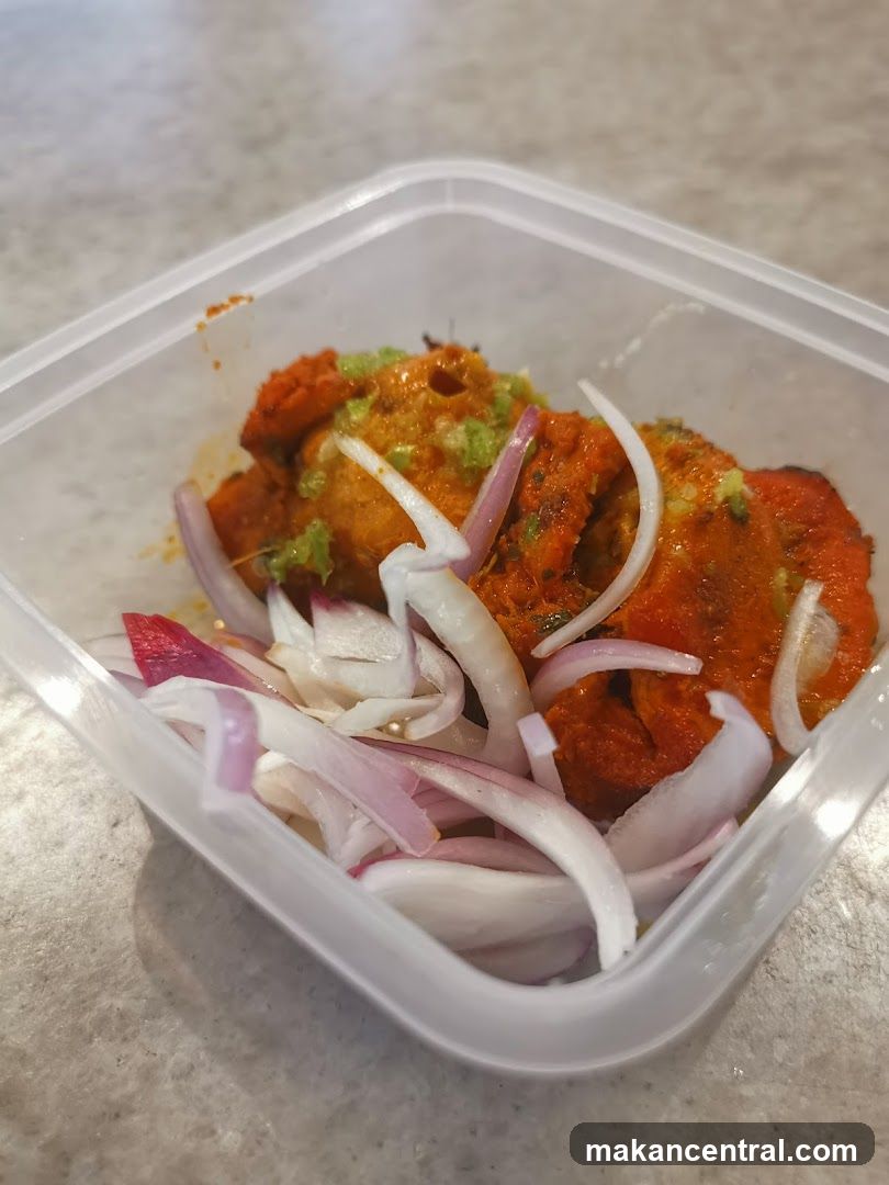 Food in container