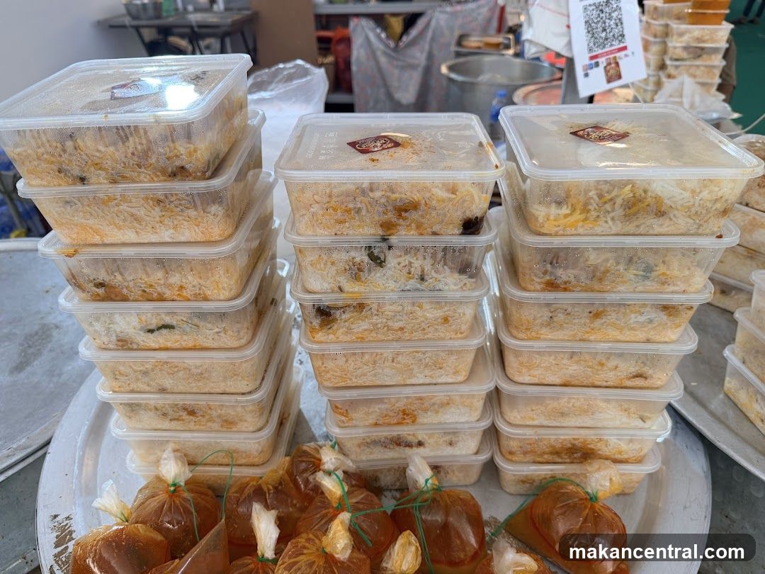 Food Display at Stall