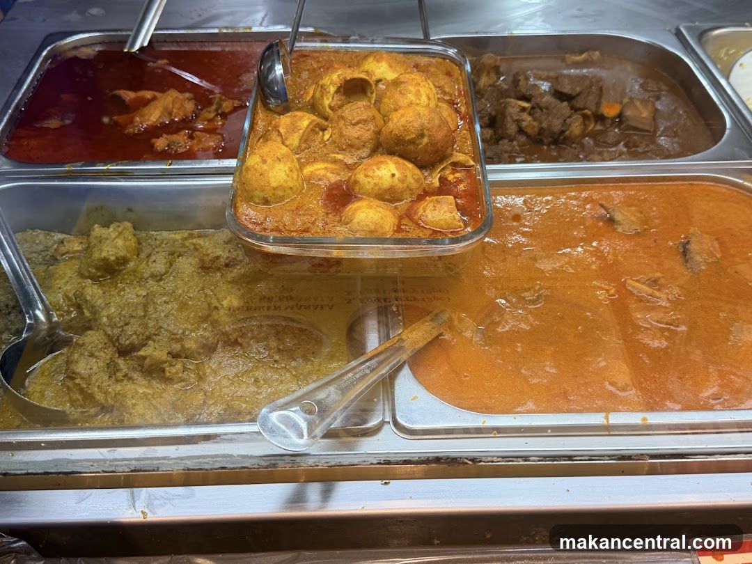 Food display at a restaurant