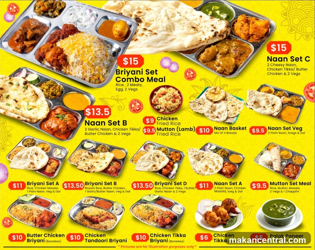 Indian Restaurant Menu