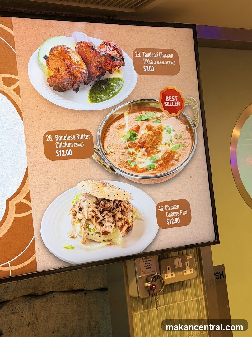 Restaurant Menu Board