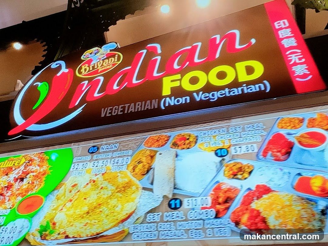 Indian Food Menu Board