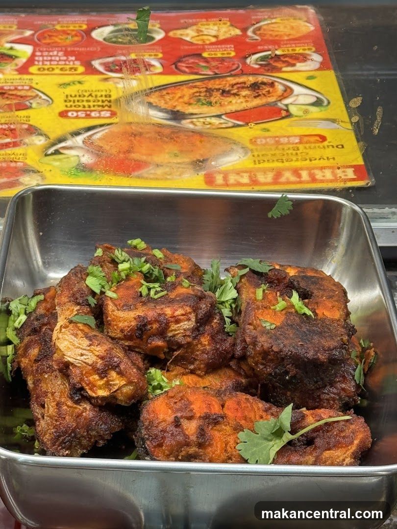 Food Display at Stall