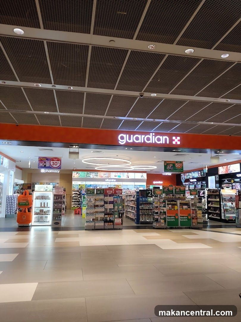 Guardian pharmacy storefront interior