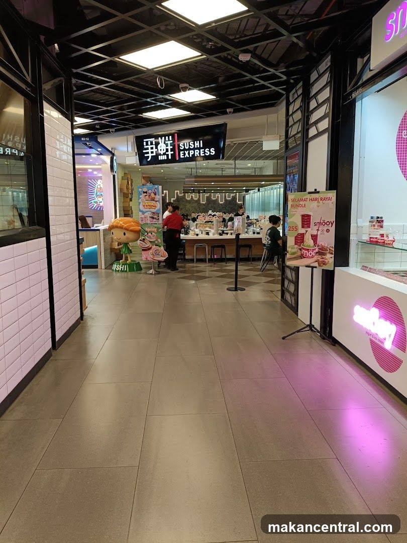 Shopping Mall Food Court Interior