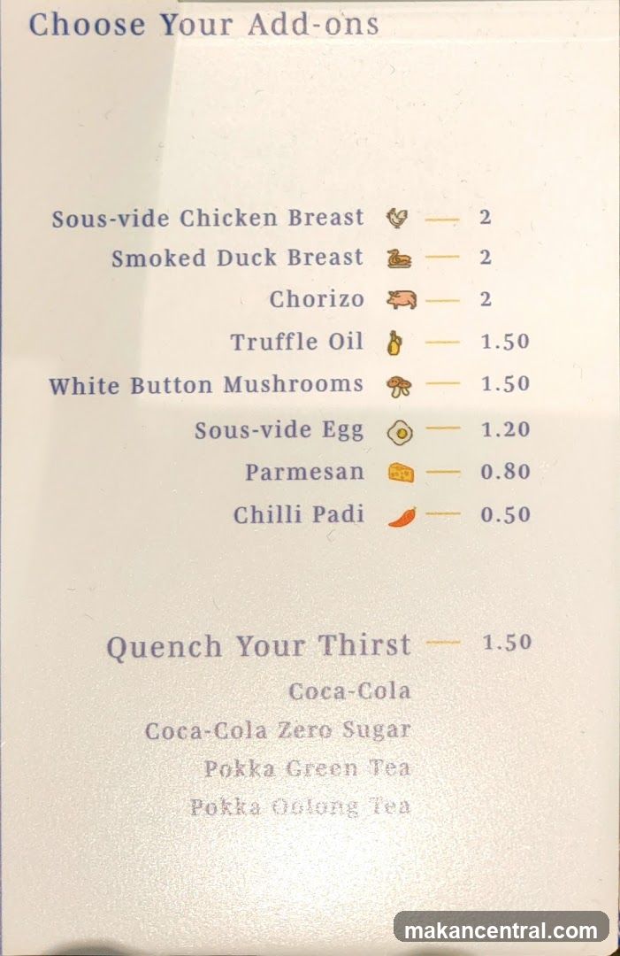 Add-ons Menu
