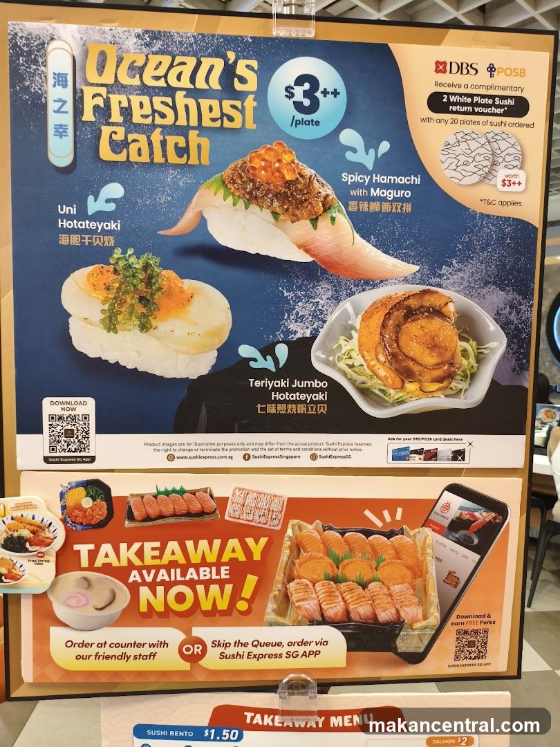 Sushi Express promotional poster