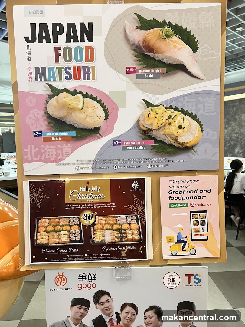 Sushi Express promotional display