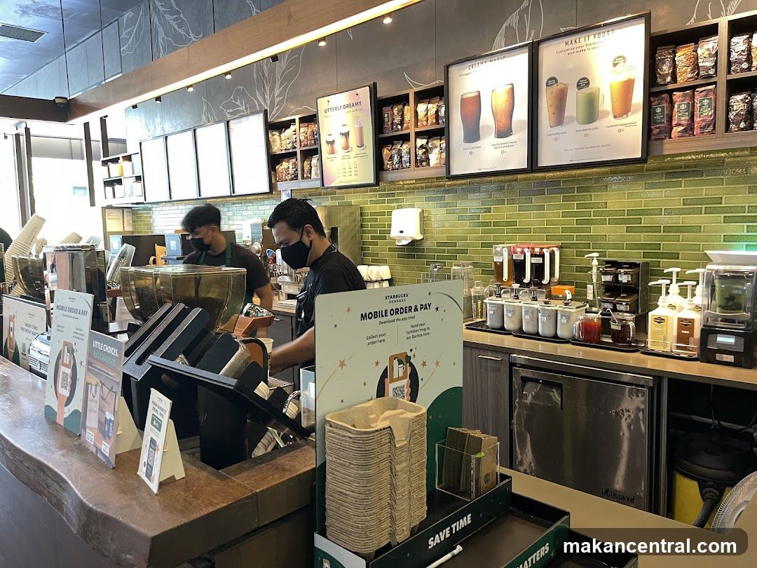 Starbucks Counter Interior