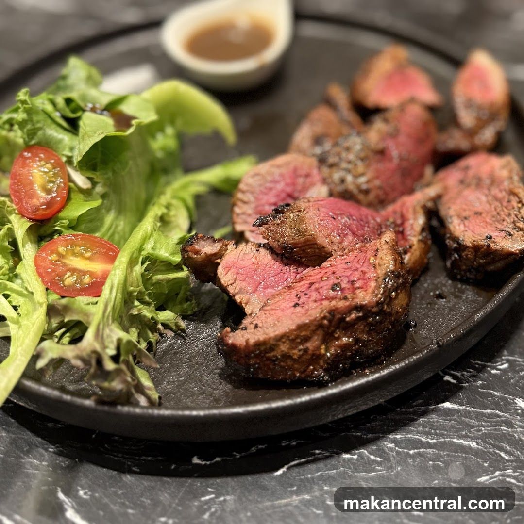 Steak Plate with Salad