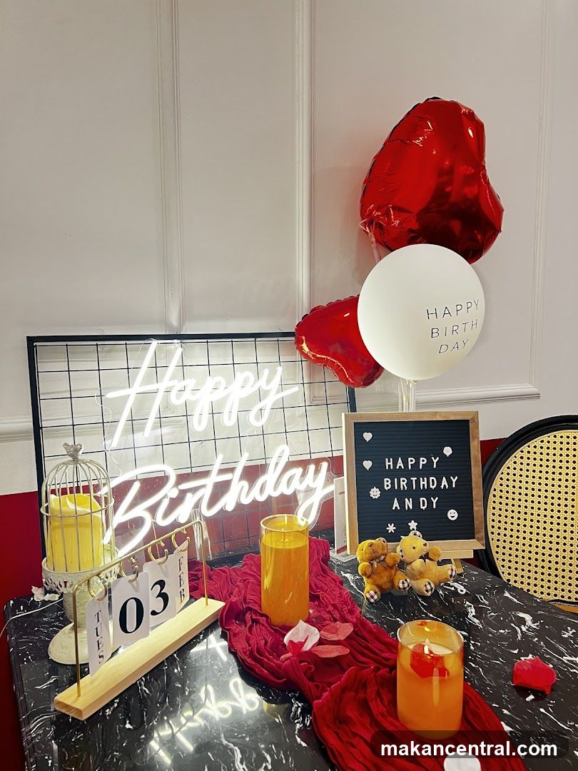 Birthday Celebration Setup