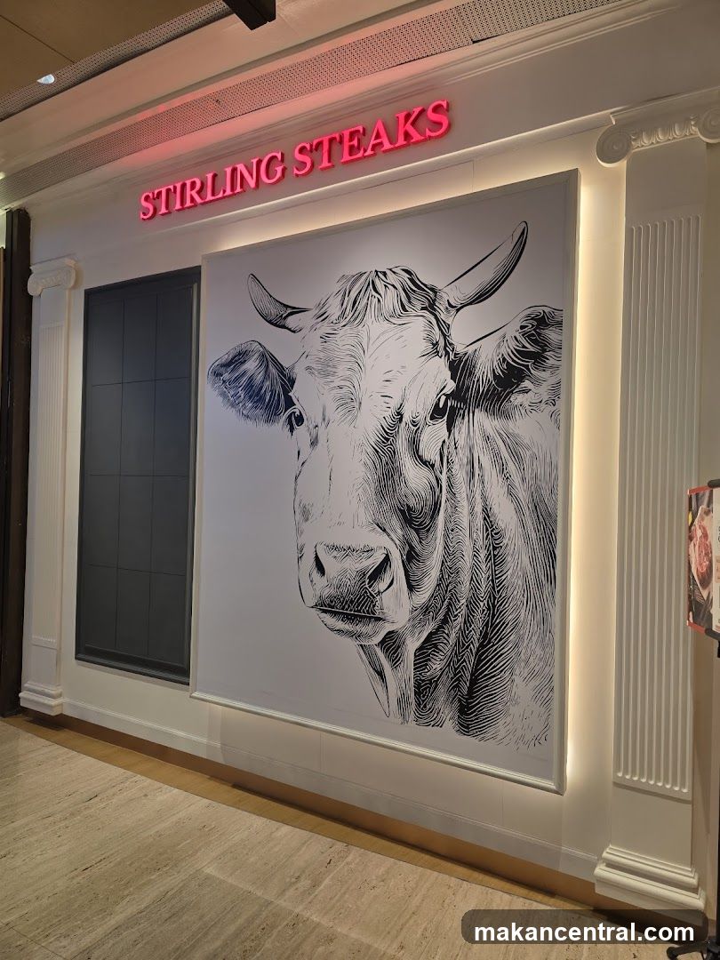 Stirling Steaks Storefront Interior