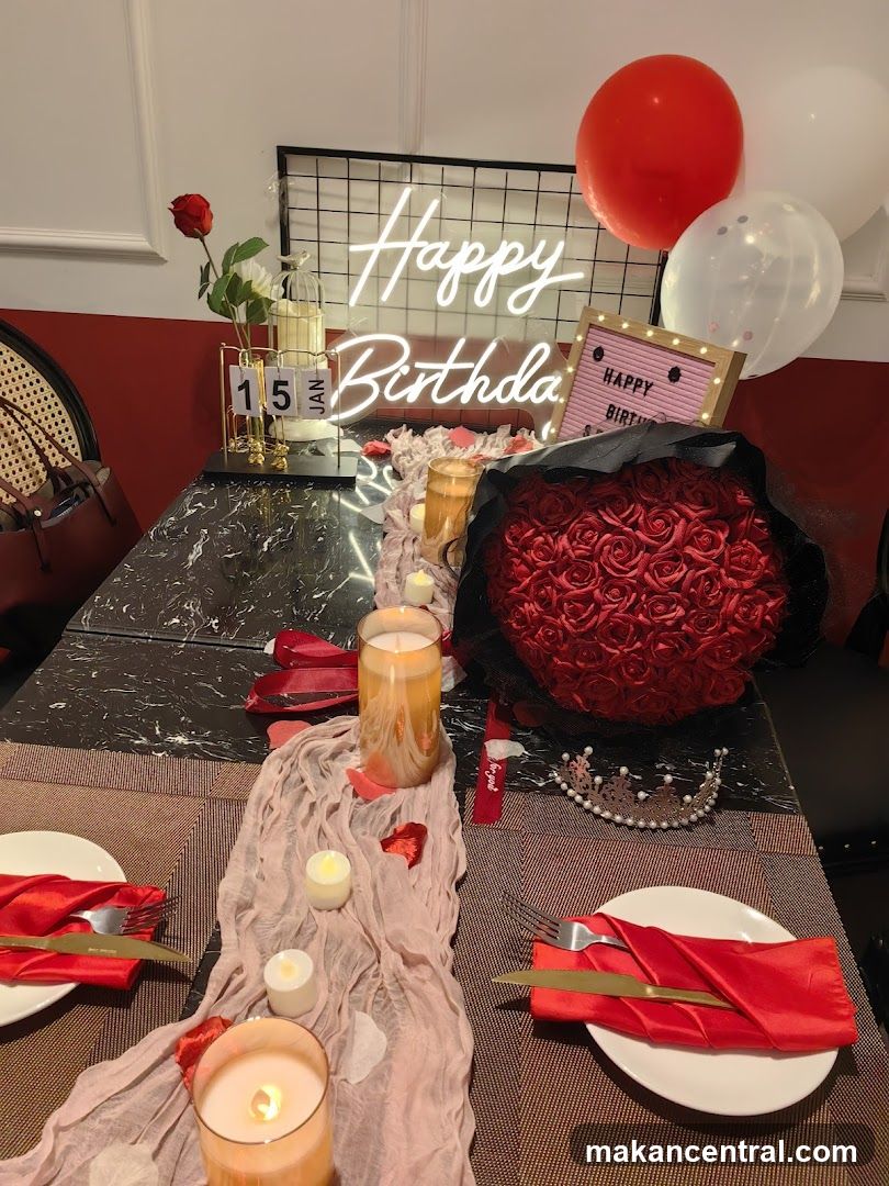 Birthday Celebration Setup