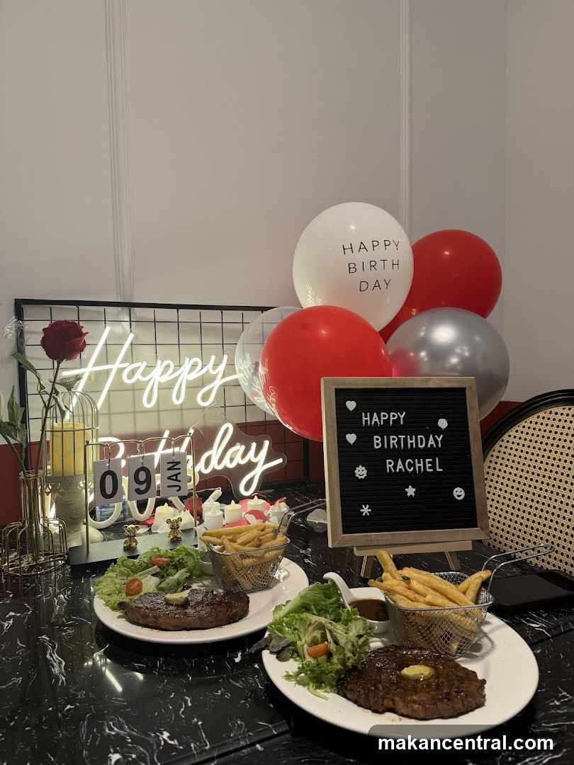 Birthday Celebration Setup