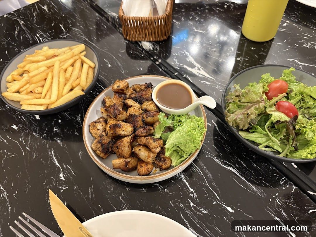 Dining Table with Food