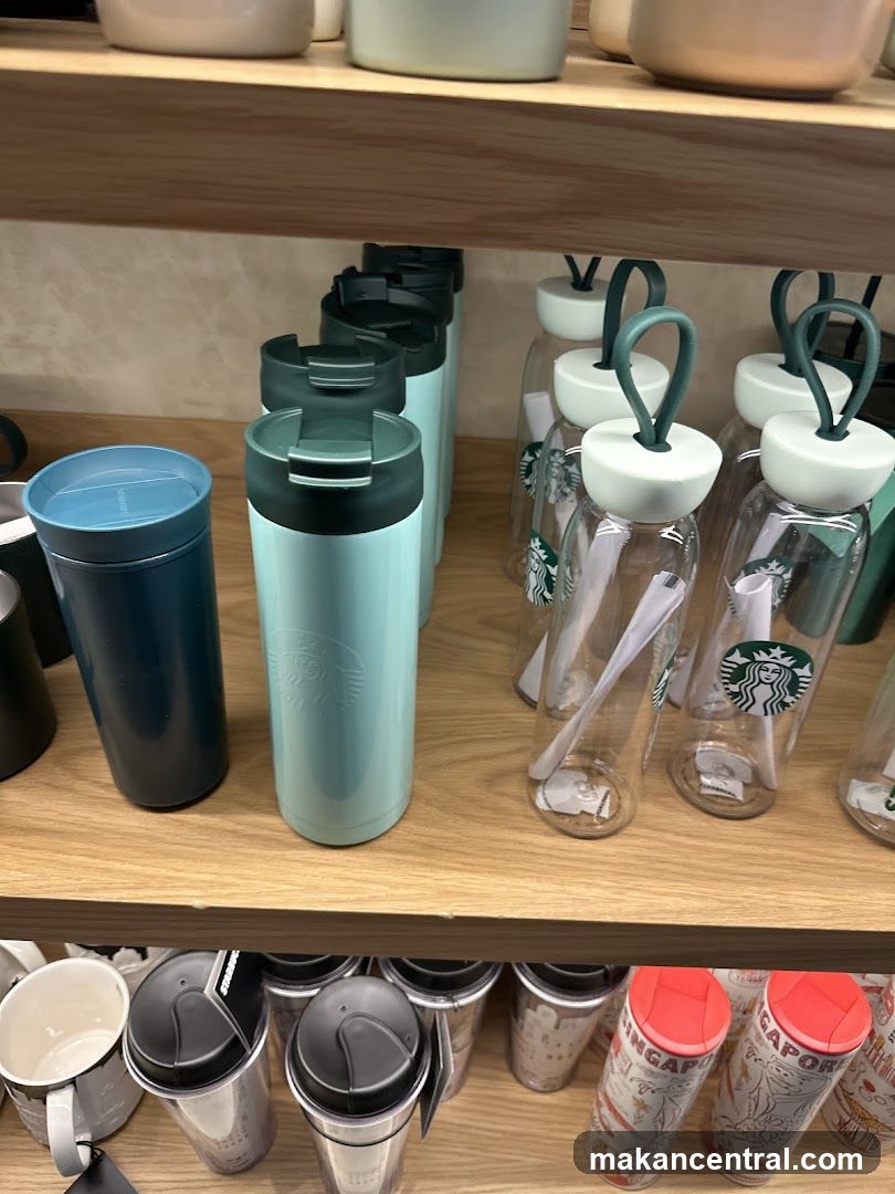 Starbucks merchandise display