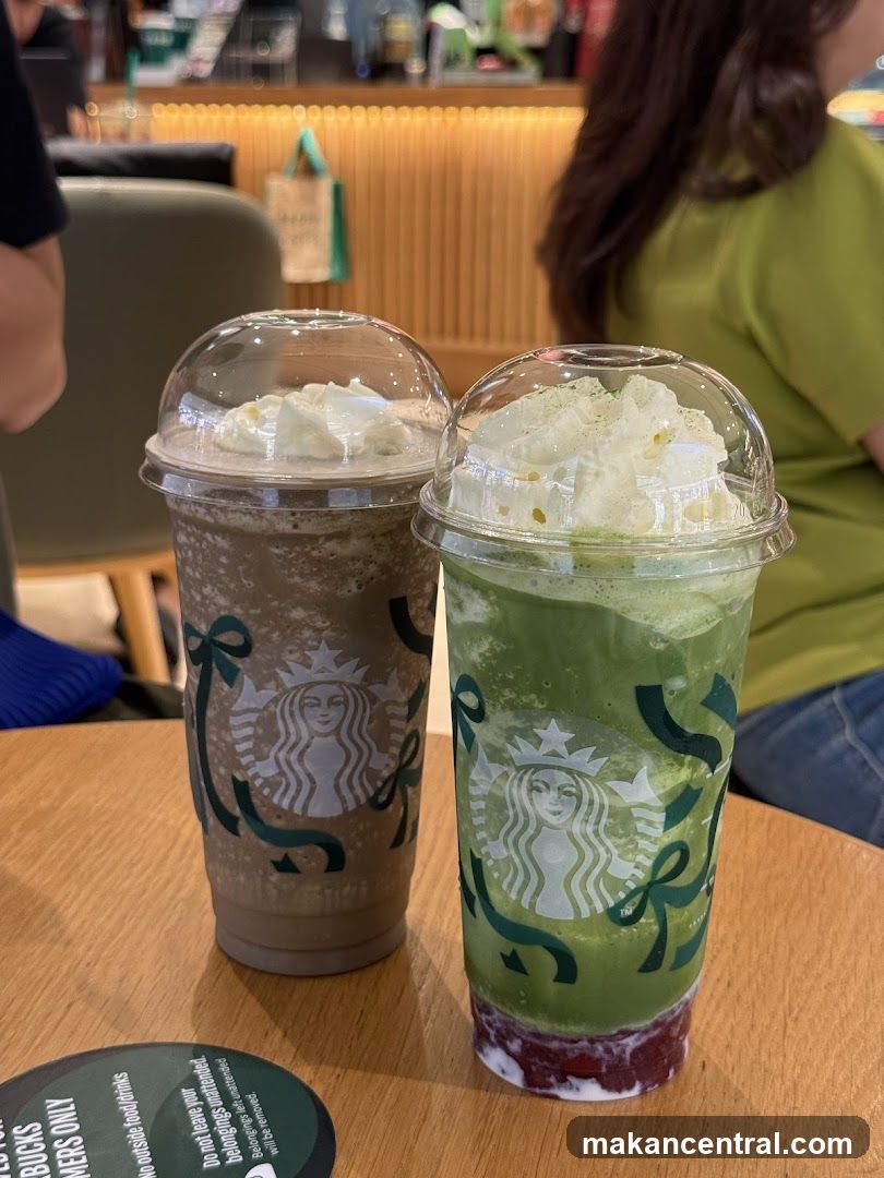 Starbucks beverages